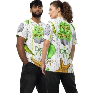 Unisex Gym Sports Jersey Breathable Recycled Fabric Plus Size