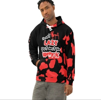 Unisex Premium Cotton Hoodie with All-Over Print 2XS-6XL