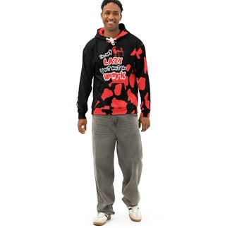 Unisex Premium Cotton Hoodie with All-Over Print 2XS-6XL