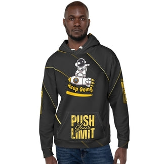 Unisex All-Over Print Hoodie – 2XS-6XL, Eco-Friendly & Comfy