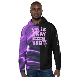 All-Over Print Recycled Polyester Unisex Hoodie – Plus Sizes 2XS-6XL