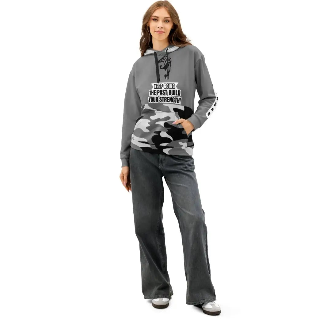Plus Size Unisex All Over Print Soft Cotton Hoodie | 2XS–6XL