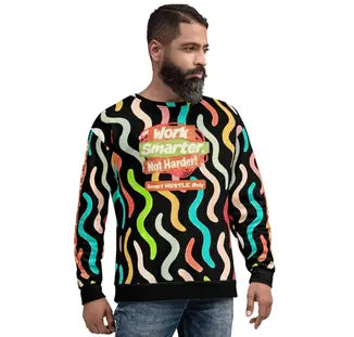Oversized Motivational Sweatshirt Unisex Plus Size 2XS–6XL